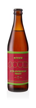 BYTÓW SOUR Starwberry Fruit butelka 0,5l niezwrotna