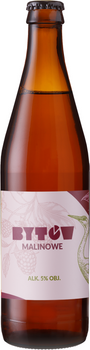 BYTÓW Malinowe butelka 0,5l niezwrotna